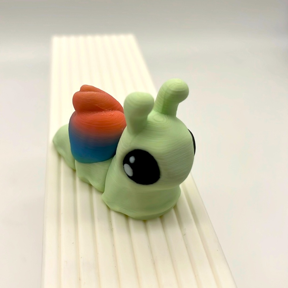 3D printed Snail mini  Fidget Toy Fun Collectible Stress …